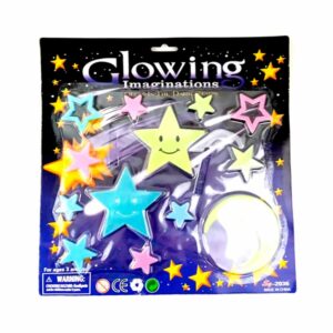 adorno de estrellas fluorescentes