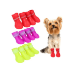 Botas de silicona para perro