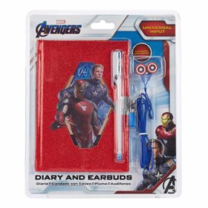 Diarios infantiles con diseños de Avengers