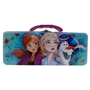 Cajas lapiceras de Frozen infantil de metal