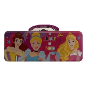 Cajas lapiceras de Princesas para niñas, de metal