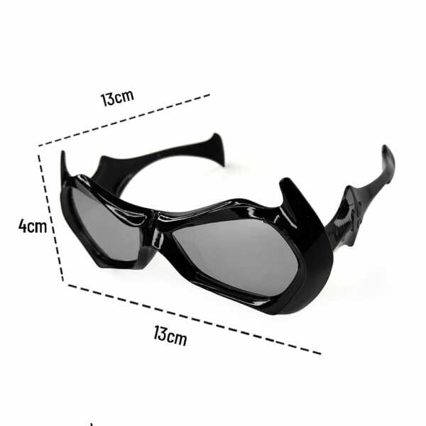 1pza lentes infantiles estilo batman color negro