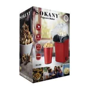 Máquina portátil eléctrica para hacer palomitas, 110v / minijoy / gh4689 / 80437 /sk-299