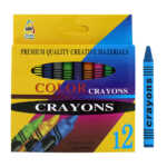 Caja de crayones crayolas 12 colores