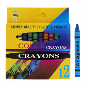 Caja de crayones crayolas 12 colores