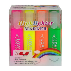 Marcatextos fluorescente caja con 24 piezas