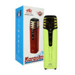 Micrófono karaoke inalámbrico / bocina, fm, usb, tf + aux hl-bt006