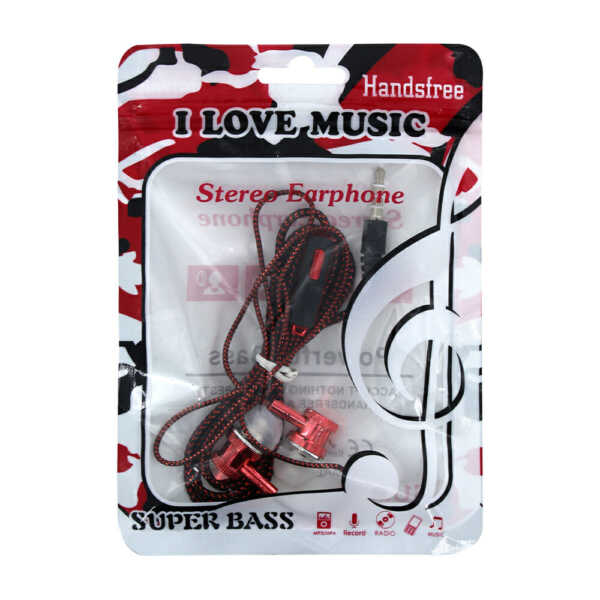 Audífonos manos libres super bass, colores metálicos es-225