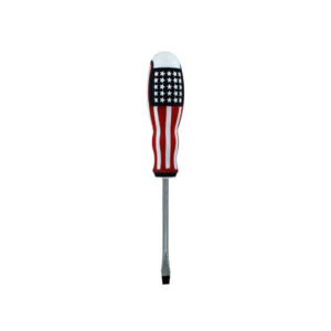Desarmador plano 4 pulgadas con imán y diseño americano