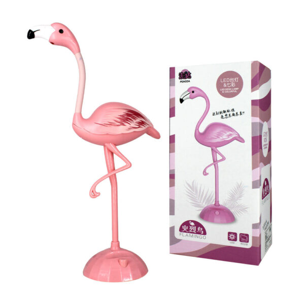 Lámpara con diseño de flamingo para escritorio dm5049