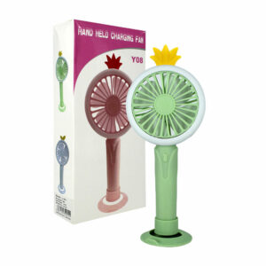 Ventilador con soporte para celular