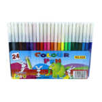 Paquete de plumones 24 colores de agua para niños