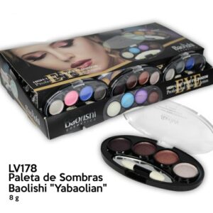 paleta de sombras 4 tonos