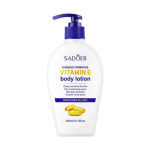Crema loción corporal hidratante sadoer con extracto de onagra y vitamina e 400ml / sd94099