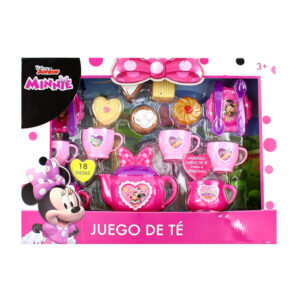 Juego de té 18 pzas con diseño de minnie mouse t368618