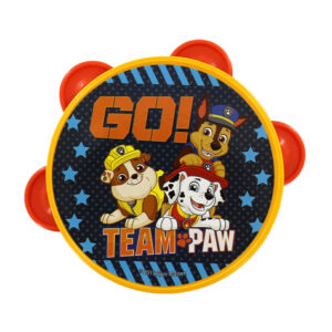 Pandero mini con diseño de paw patrol