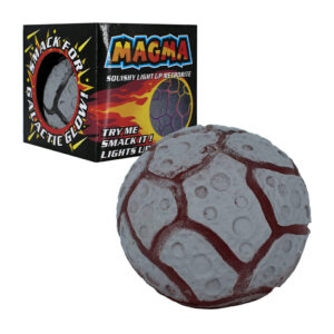 Juguete anti estrés con diseño de meteorito