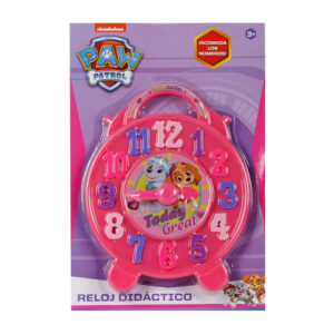 Reloj didáctico de Paw Patrol