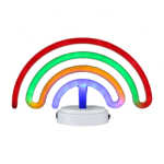 Lámpara decorativa con forma de arcoíris 4 colores 2