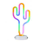 Lámpara decorativa con forma de cactus multicolor 14.5x6.1x30.5cm / 7232-29c