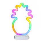 Lámpara decorativa de piña multicolor