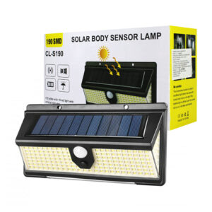 lámpara solar led