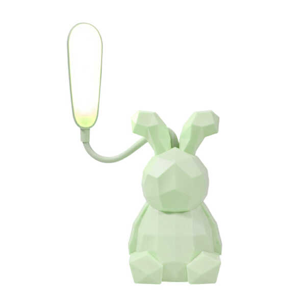 lámpara diseño de conejo