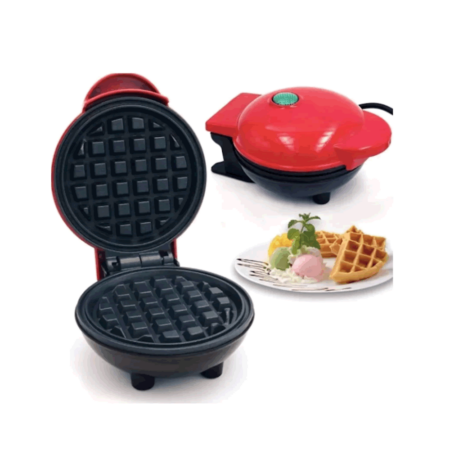 Mini wafflera maker eléctrica 80444