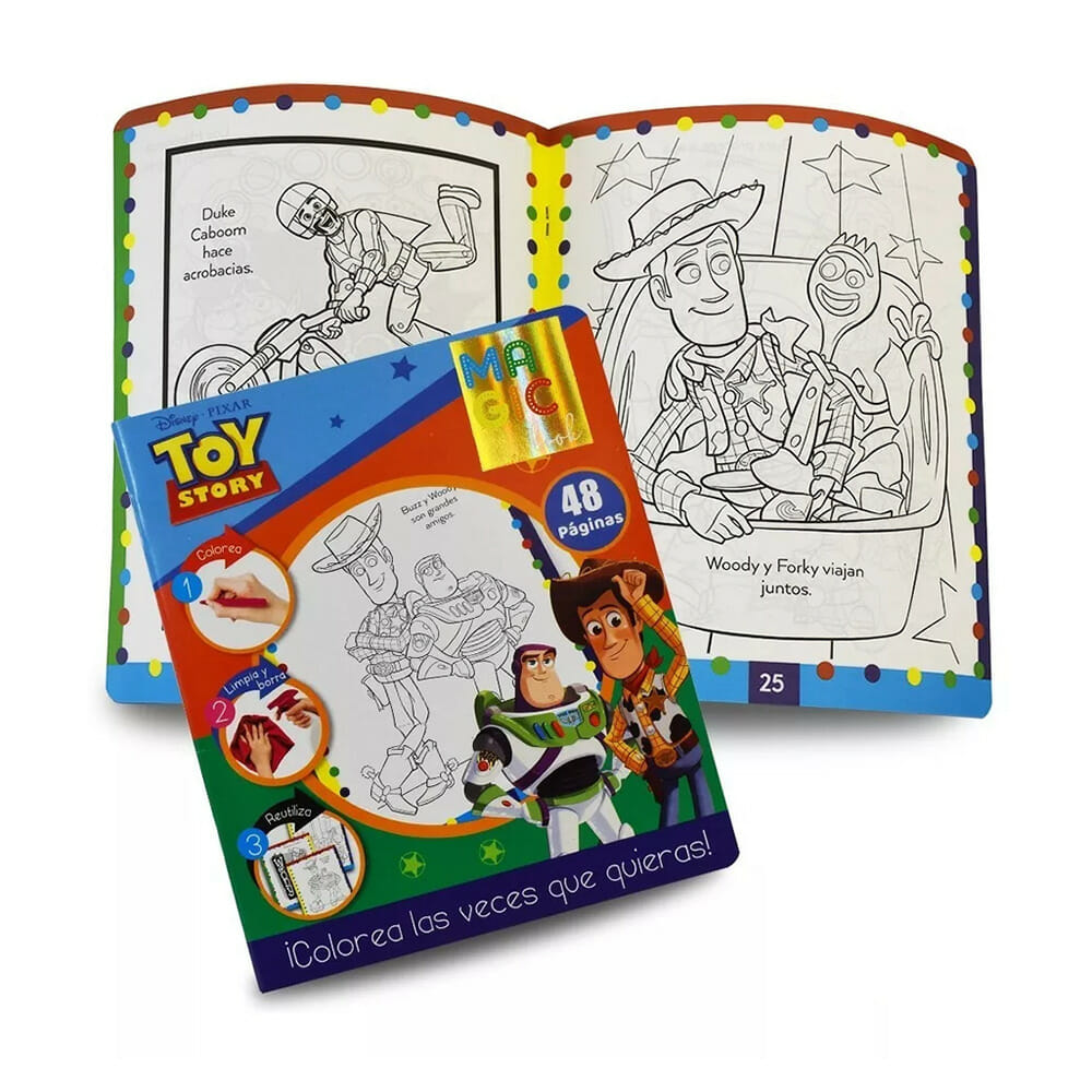 Libro para Colorear Disney Toy Story 4, Libros