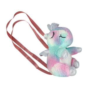 Mochila afelpada con diseño de unicornio bag49 / R843
