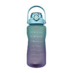 Botella motivacional personalizable para agua 2l, variedad de colores 1682157