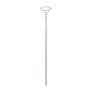Porta globo color blanco 40cm