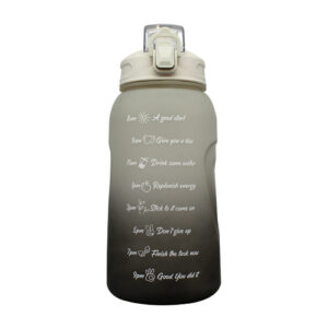 Botella motivacional de plástico 2000ml / bz653