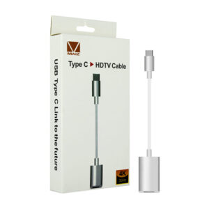 Cable maiz hdtv a entrada tipo c, 15cm, 5v ca-098