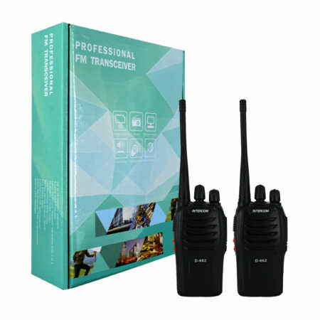 Kit 2 radios walkie talkie recargables