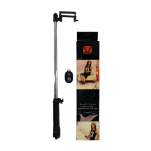 Bastón / tripie selfie stick plegable con control jg-012