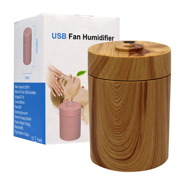 mini humidificador cilíndrico