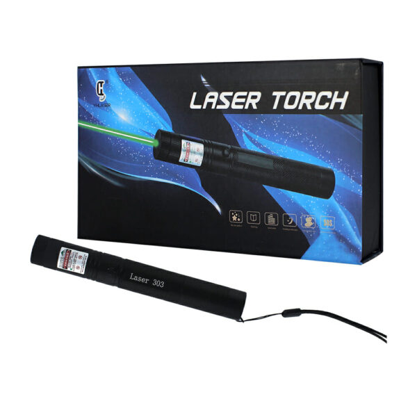 Puntero laser con cargador