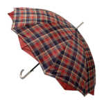Paraguas de doble tela bicolor