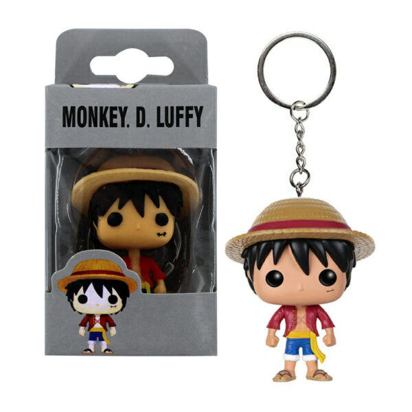 Llavero funko pop con diseño de MONKEY. D. LUFFY