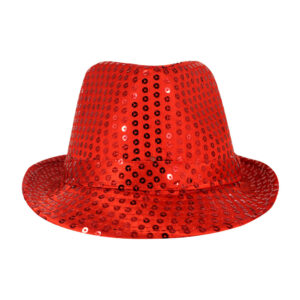 sombrero con lentejuela.