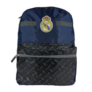 Mochila ruz color azul con diseño del real madrid / 147233
