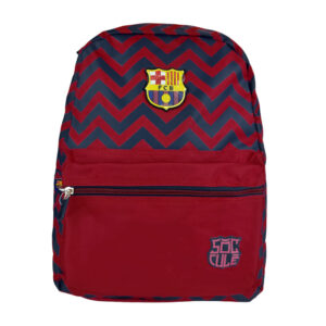 Mochila color roja con diseño del barcelona / 147241