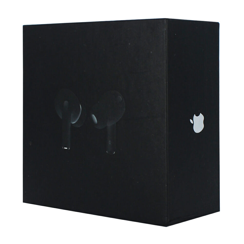 Audífonos inalámbricos color negro tipo airpods 2da generación