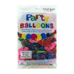 paquete de globos metálicos de colores
