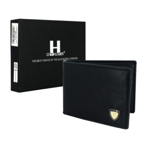Cartera city hunter negra para hombre cha-354
