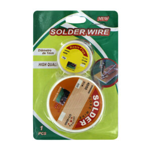Soldadura estaño 40/60mm con fundete pasta para cautín / dt-4060