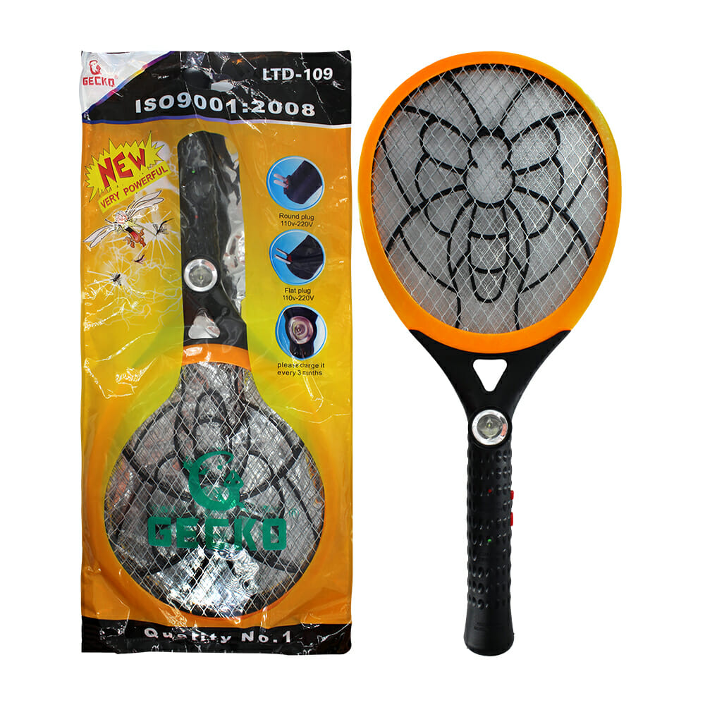 Matamoscas eléctrico de plástico, raqueta de mano, protege a los humanos,  repelente de mosquitos gigante - AliExpress