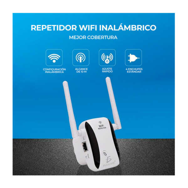 Repetidor router inalámbrico de wifi