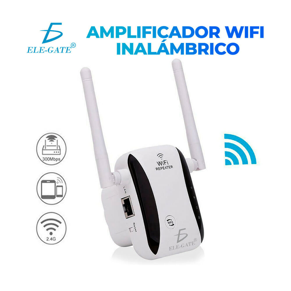 Repetidor Wifi Inalámbrico De 300mbps Router - ELE-GATE